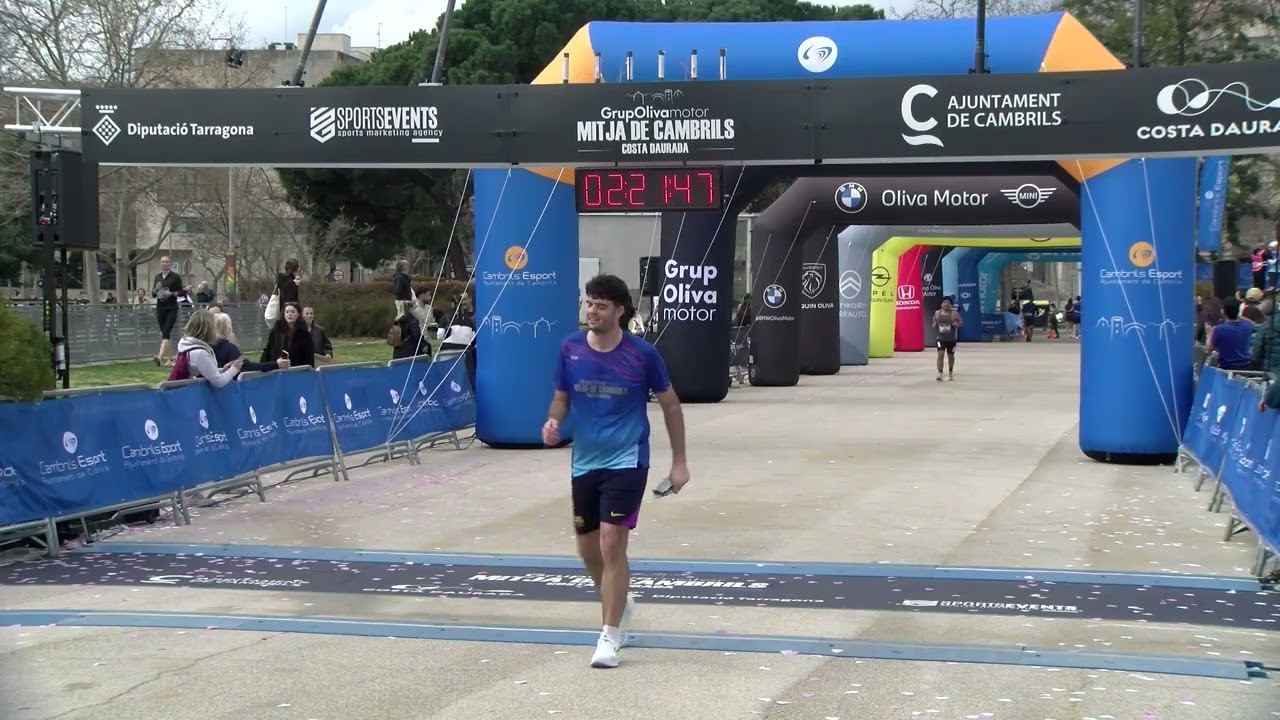 Arribada 2h 20 fins a 2h 25 Mitja de Cambrils 2026