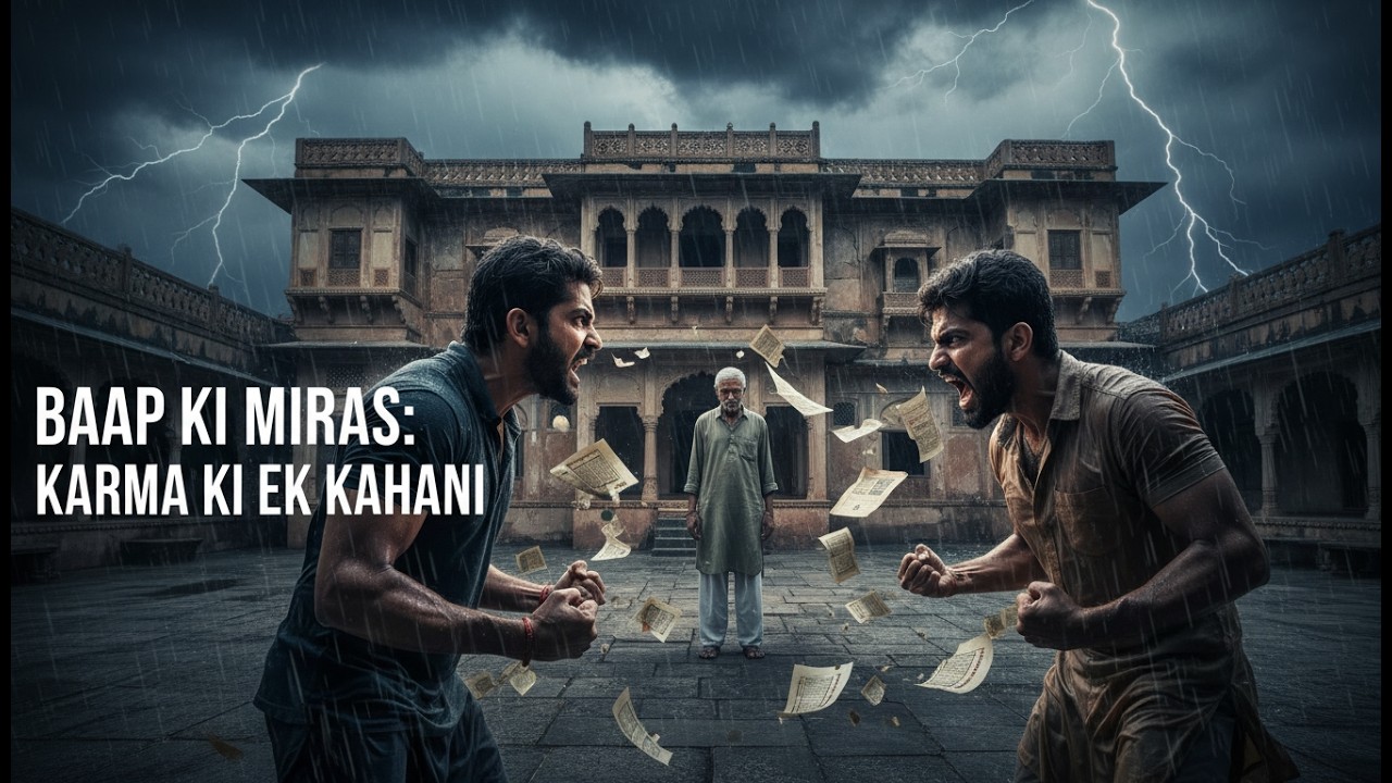 🎬 Baap Ki Miras: Karma Ki Ek Kahani | Dil Ko Hila Dene Wali Kahani #UrduKahani #MoralStory #Viral
