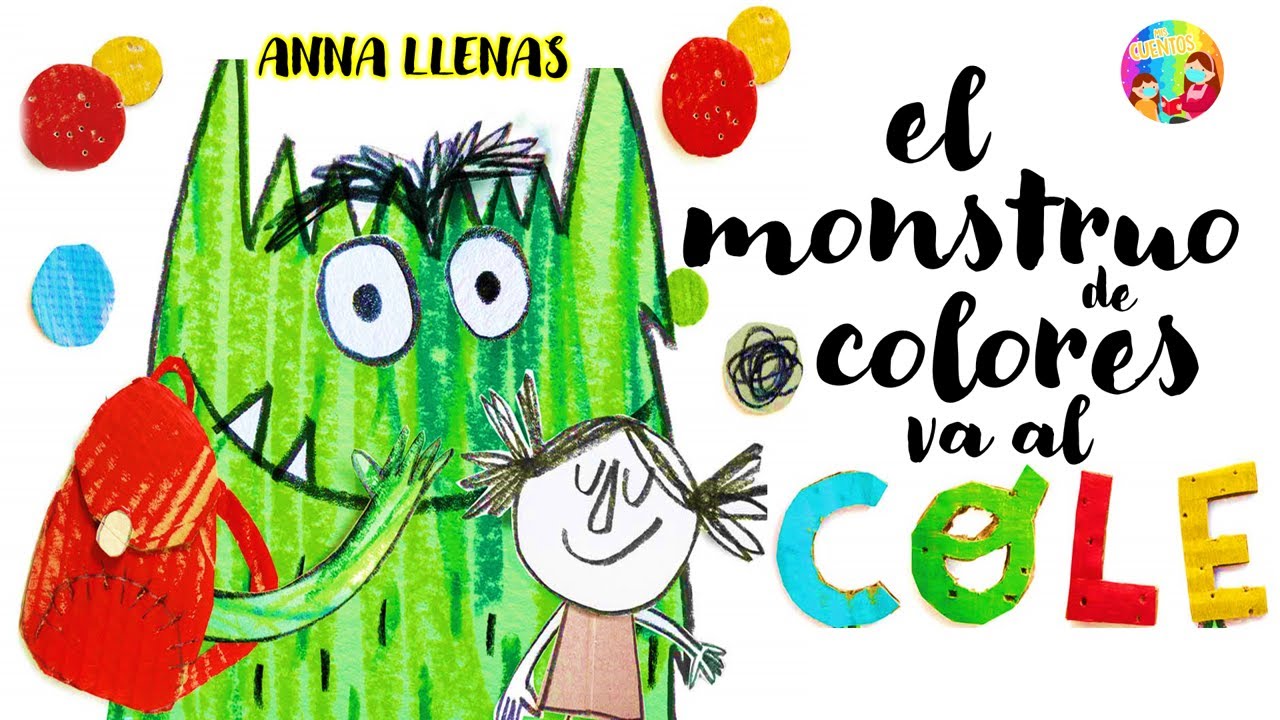 ⭐️EL MONSTRUO DE COLORES VA AL COLE#aprendeencasaiii #emociones