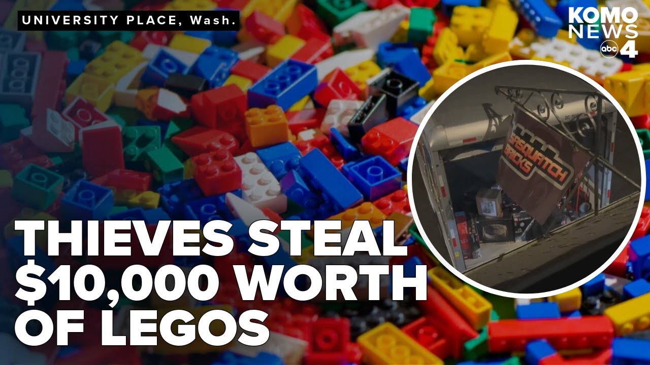 Thieves use U-Haul truck in smash-and-grab at Sasquatch Bricks, steal $10K in Lego sets