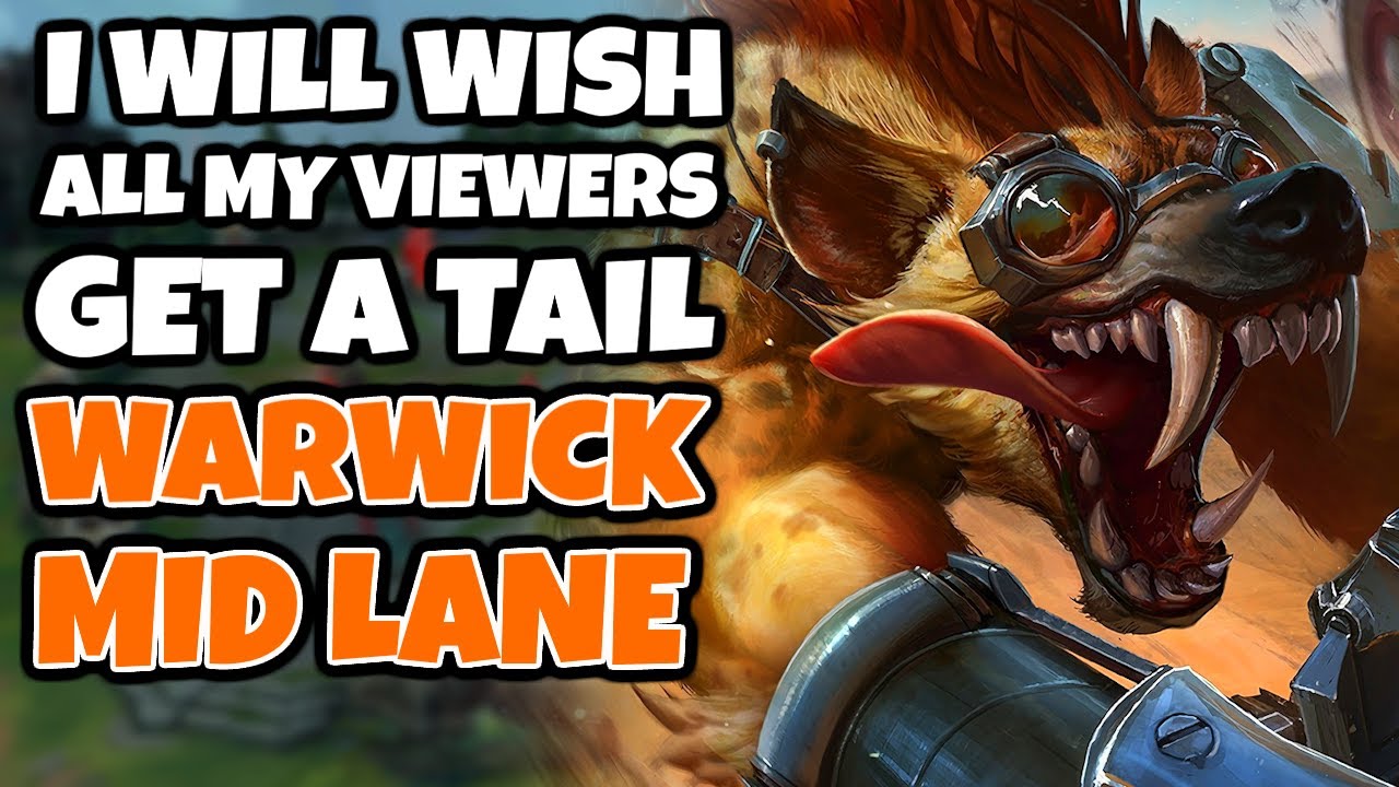 If I find a genie all of my viewers will get a tail. Warwick Mid Domination. | Pekin Woof