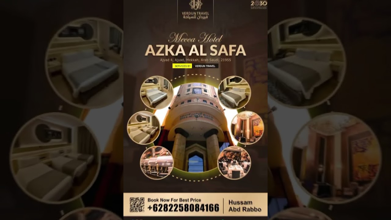 Azka Al safa Hotel, Mecca by. Verdun Travel WA : +62822-5808-4166 