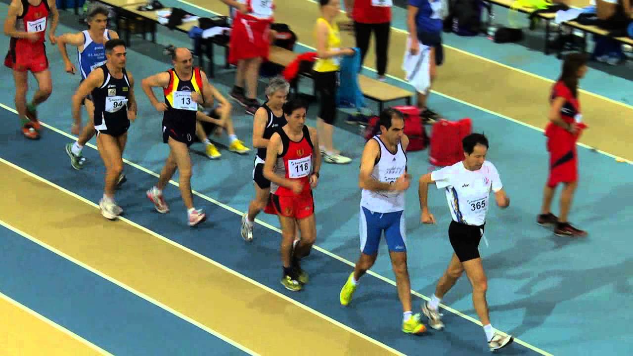 Marcia 3000 M - Campionati italiani master indoor 2014