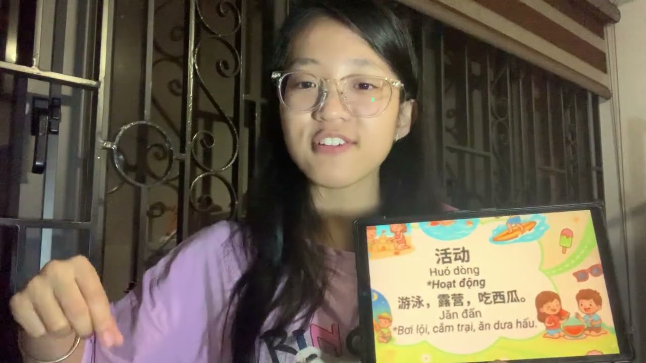 Ngọc Lâm ngày 62 học tiếng trung