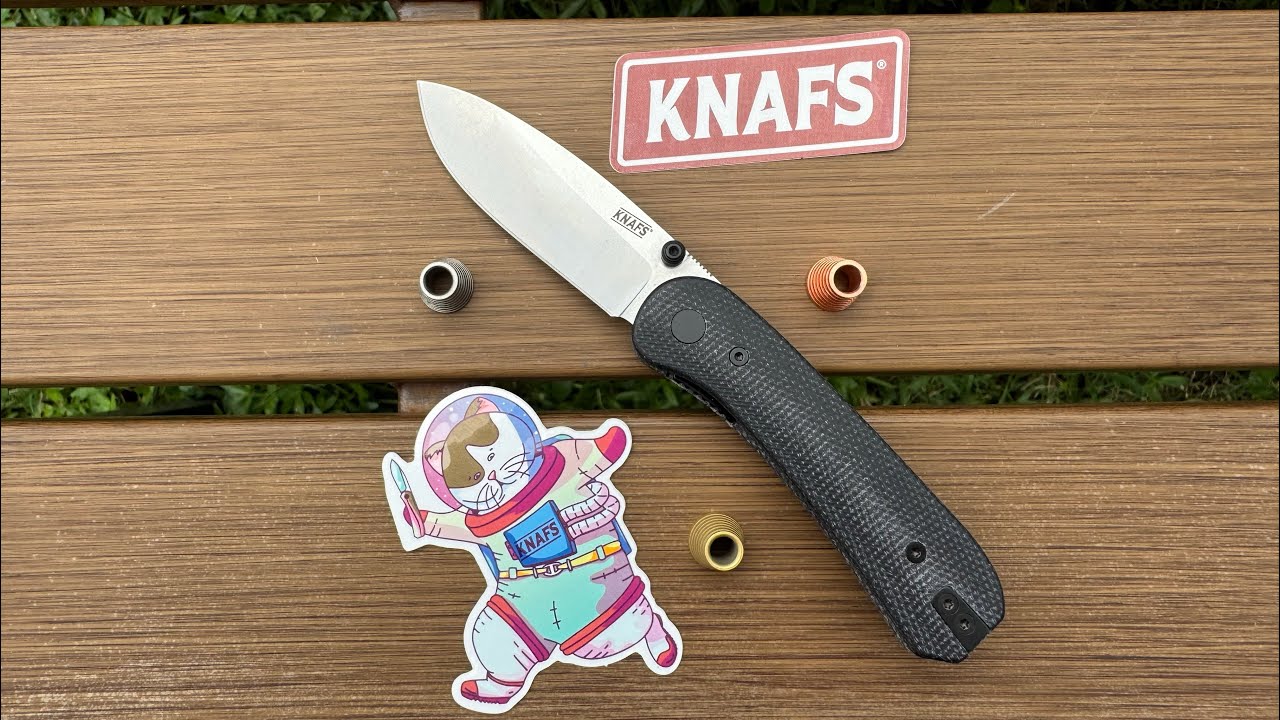 &ldquo;KNAFS Lander 1 Pocket Knife Unboxing 🔪 Black Micarta EDC Gear!&rdquo; 