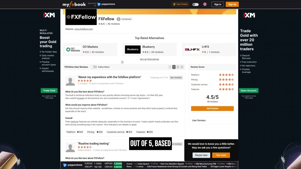 FXFellow Real User Reviews: What Traders Are Saying