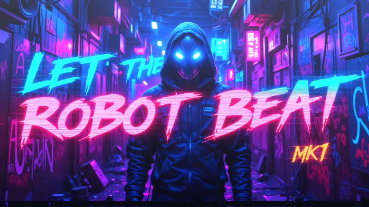 KEEJOSX - Let the Robot Beat Mk1 - Track 01 | AI Royalty Free Music [HIP-HOP/GLITCH-HOP]