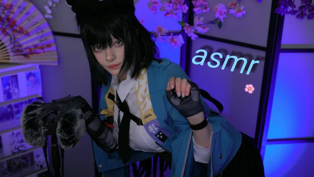 АСМР с Мияби | Шепот, Ветрозащита, 3DIO | ASMR Triggers with Miyabi 🍑