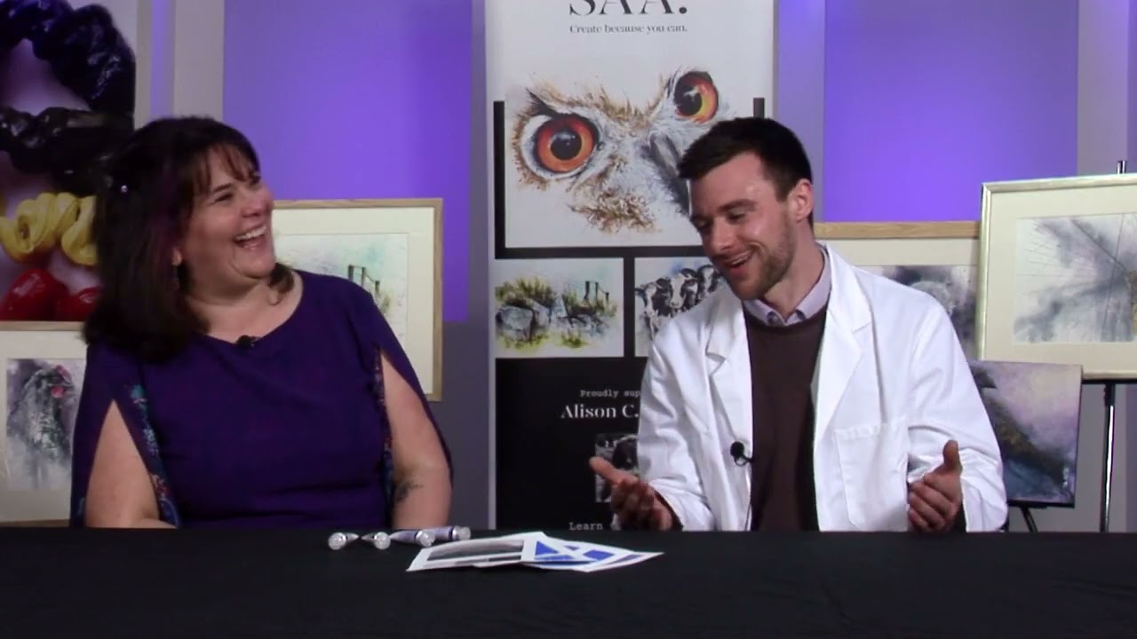 Discussing the ethics and more behind making Professional SAA Artist Alison C Board's Watercolours