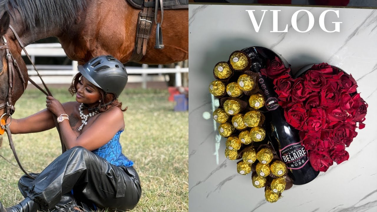 Champagne Bouquet DIY,Martell Party Vibes,Horse Riding Experience,My First Makeup Class.