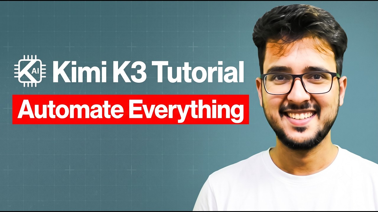 Kimi K3 Complete Tutorial 2026 ❤️