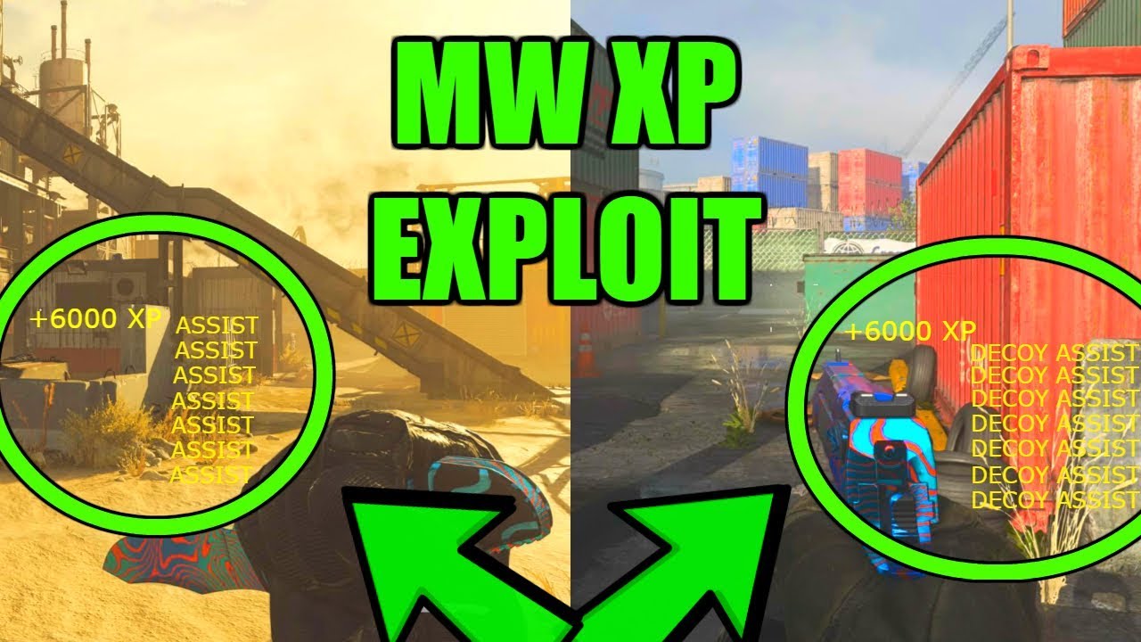 MW XP EXPLOIT! MW GLITCHES! How to RANK UP FAST in MODERN WARFARE! CLOSE TO A MW XP GLITCH! (COD MW)