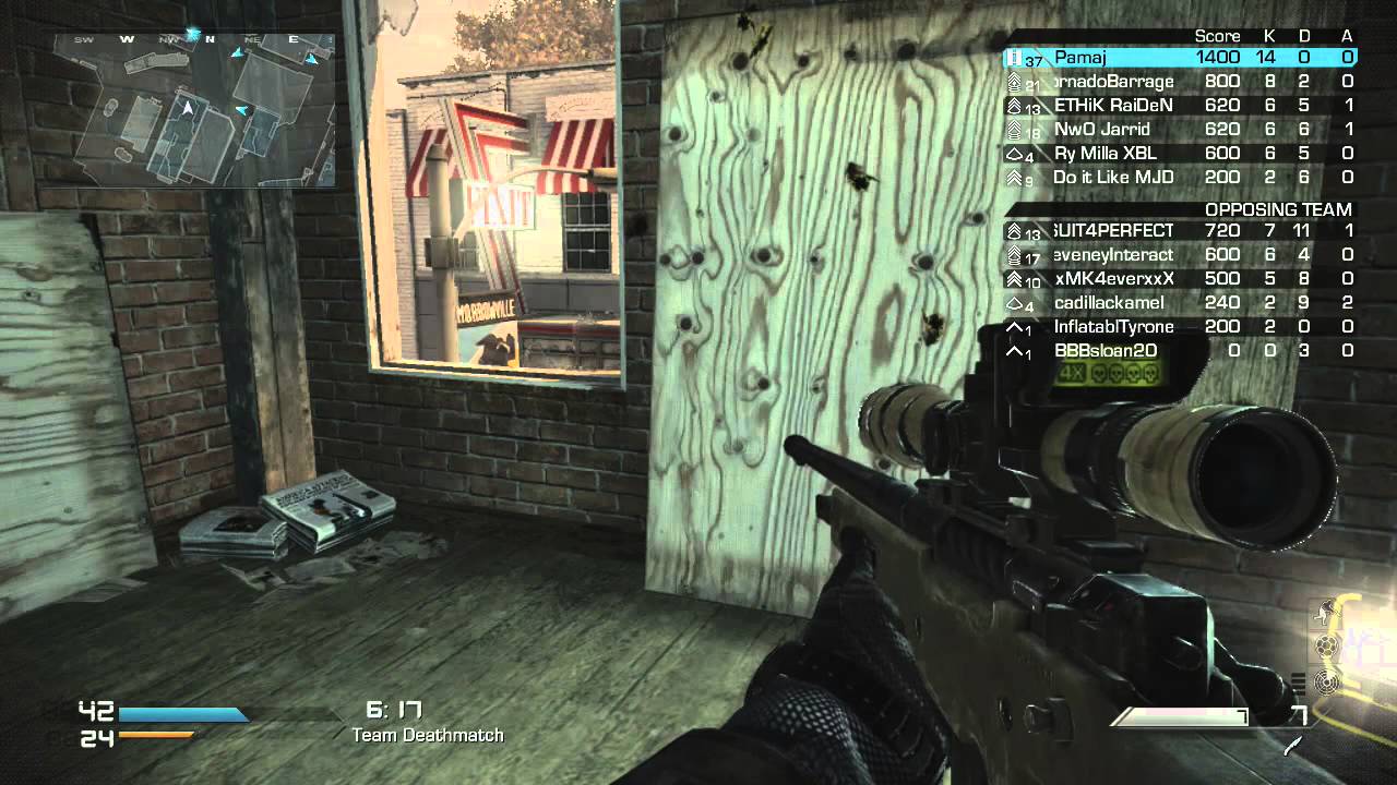 Pamaj - Ghosts - L11 Flawless Sniper Gameplay - Best Cod