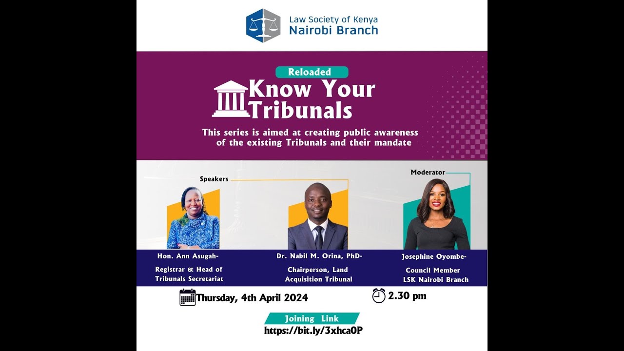 Know Your Tribunals Series