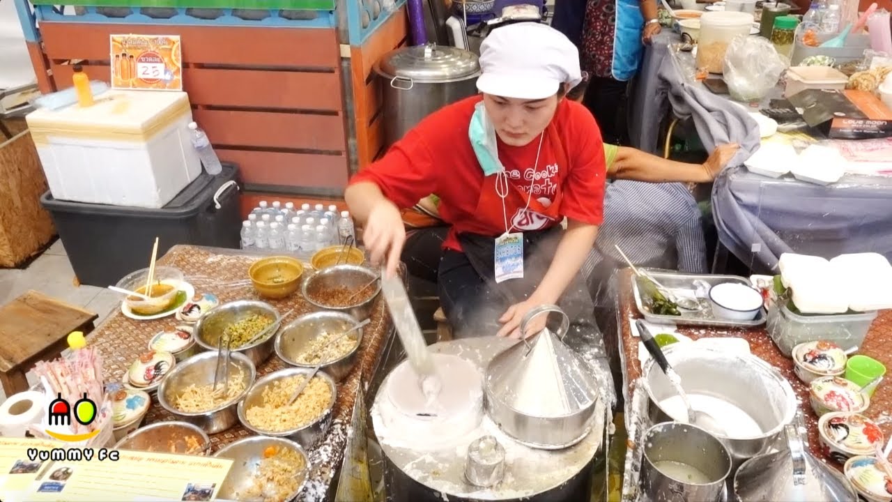 Steamed Rice Dumplings - Thai Street Food | YUMMY FC