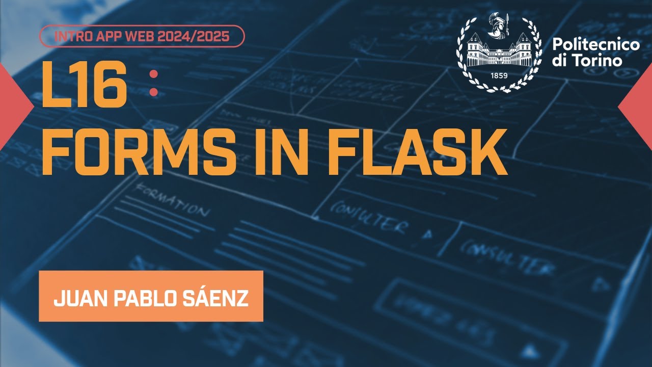 IAW 2024 - L16: Forms in Flask
