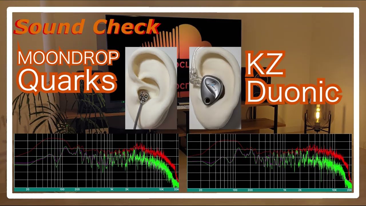 MOONDROP Quarks vs KZ Duonic [ChineseIEMs Sound Comparison 中華イヤホン音比較]