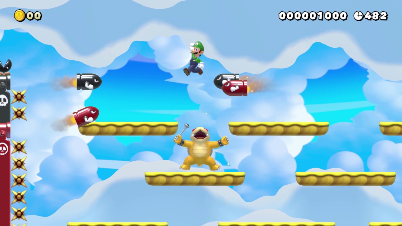Super Mario Maker 2 Level Showcase: Roy Boss  Battles Ideas