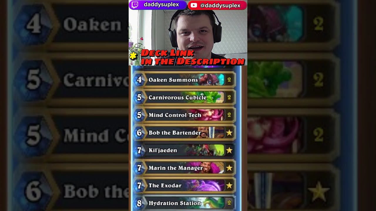 Taunt Druid Deck List - The Great Dark Beyond Hearthstone