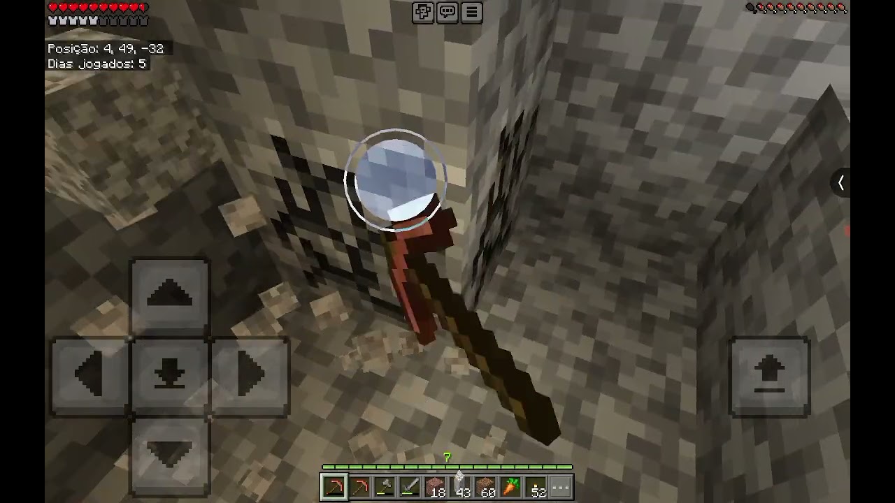 Jogando Minecraft - Parte 7 - #minerando !