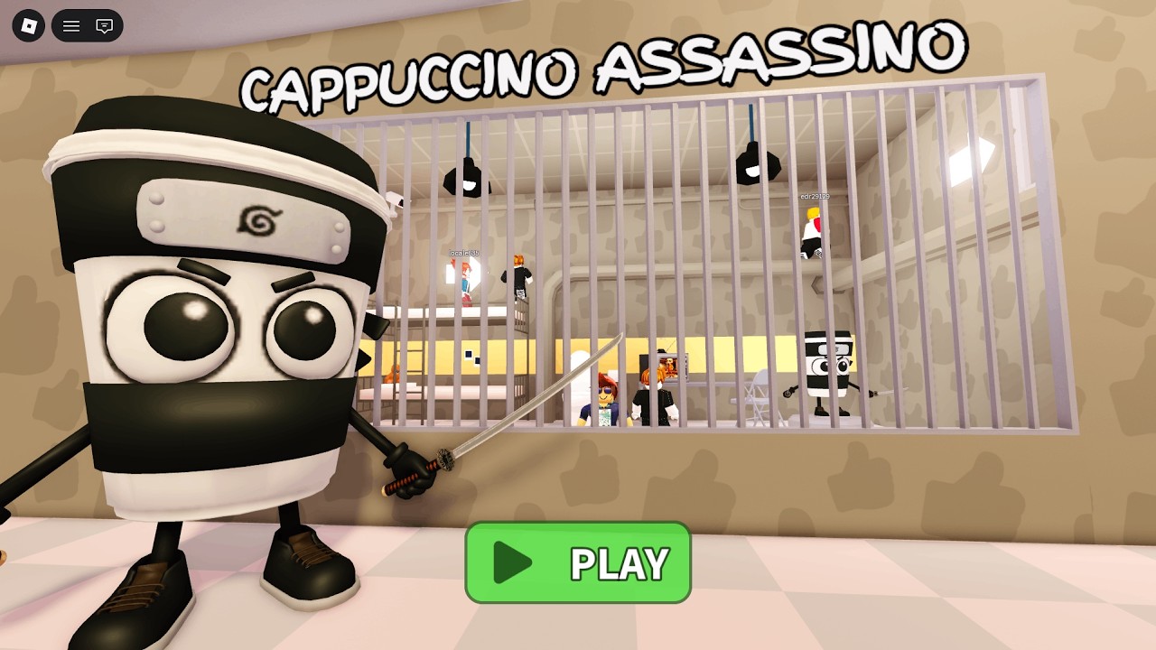 Cappucino Assassino Run! #roblox