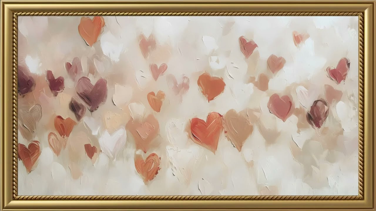 ENDLESS VALENTINE | FRAMED TV ART WALLPAPER SCREENSAVER BACKGROUND | VALENTINE'S DAY | 2 HRS