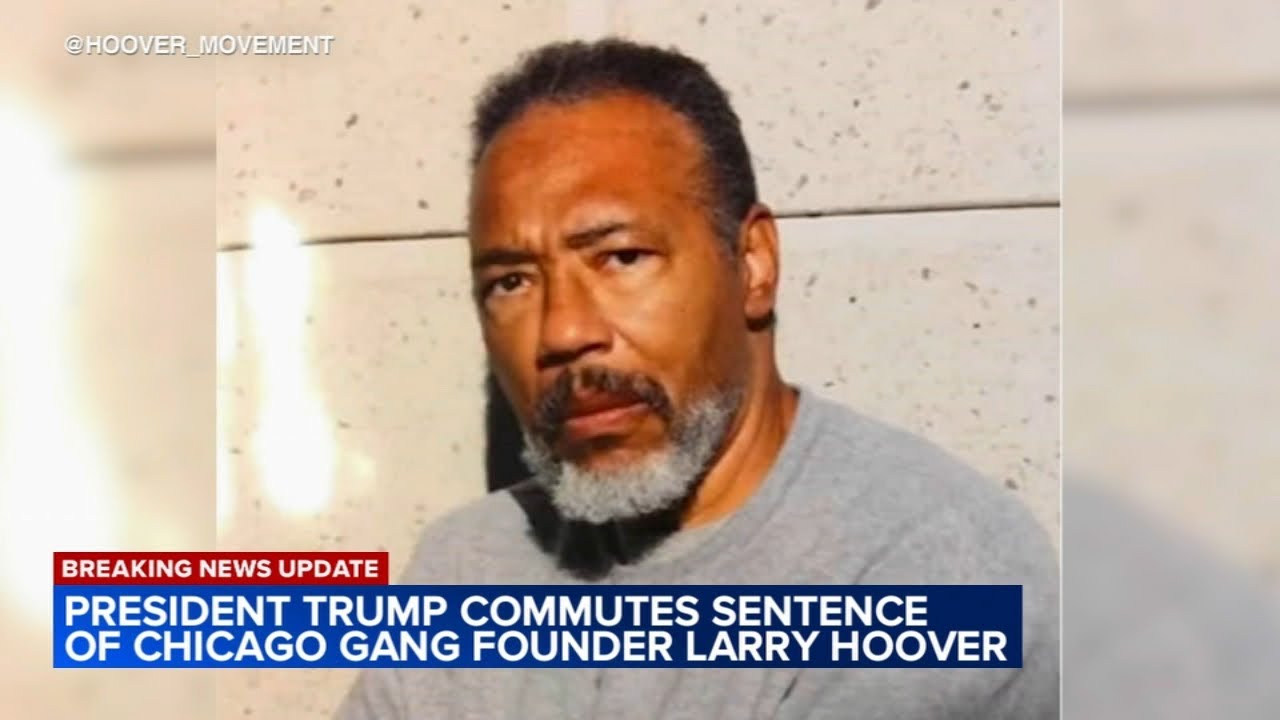 President Trump commutes sentence of Chicago Gangster Disciples gang founder Larry Hoover