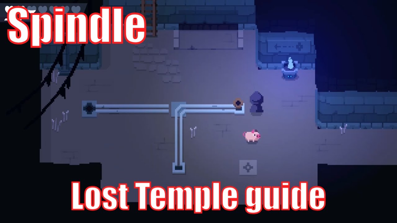 Lost Temple - 3rd Dungeon guide | Haunted Forest | Spindle