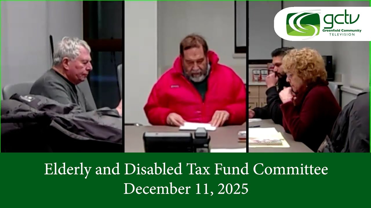 Elderly and Disabled Tax Fund Committee December 11, 2025