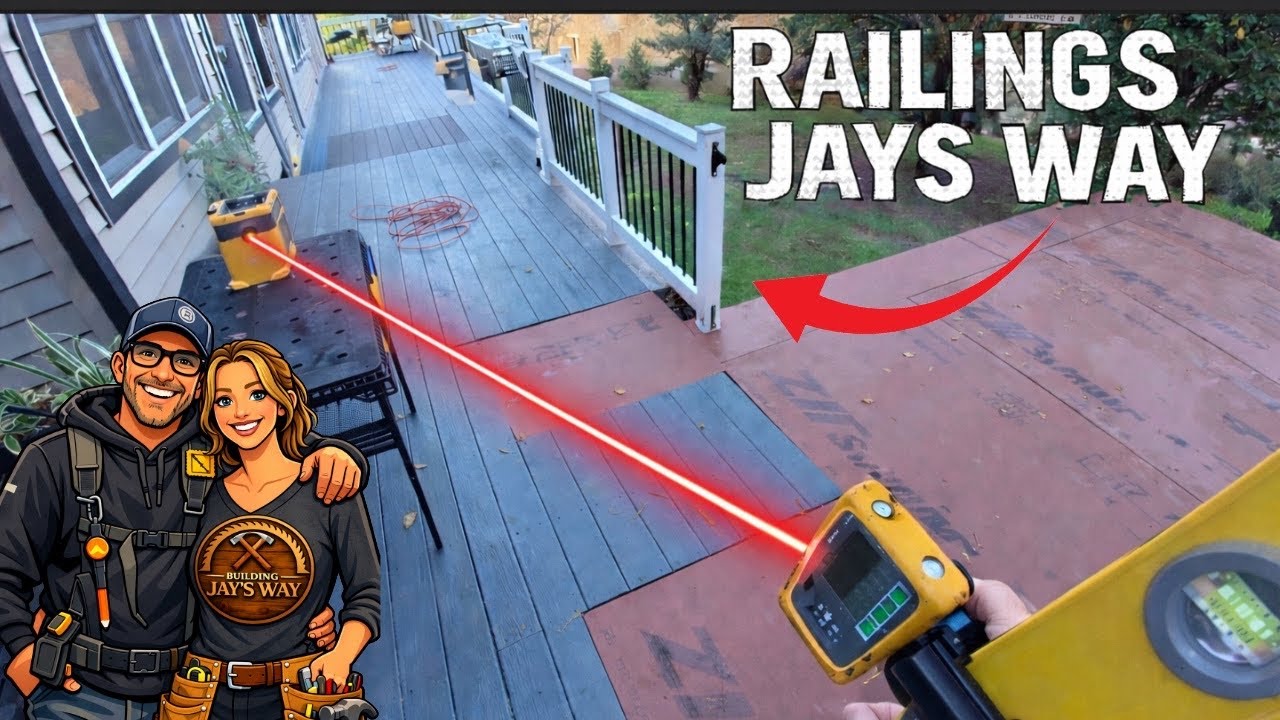Jay's BIGGEST Project EVER!! Ep. 35--Time for RAILINGS...oh and a HOUSE for my well pump!!