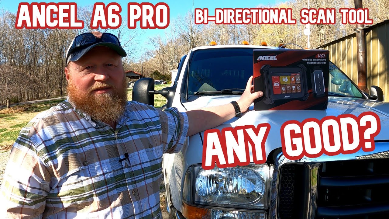 Reviewing the Ancel V6 Pro Bi-directional Scan Tool on Ford 6.0 and 7.3 Powerstroke Diesels