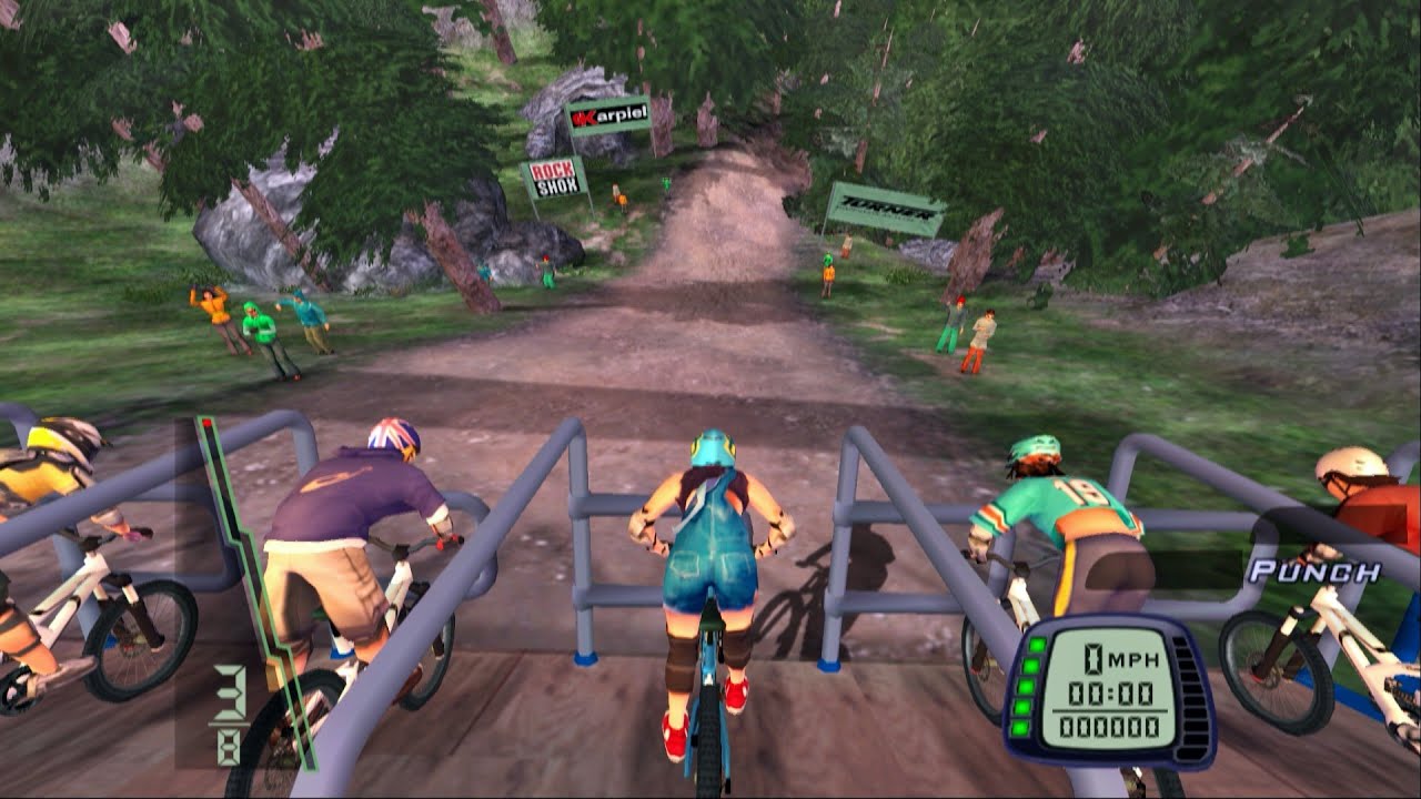 Downhill Domination Gameplay Technical Downhill No Commentary