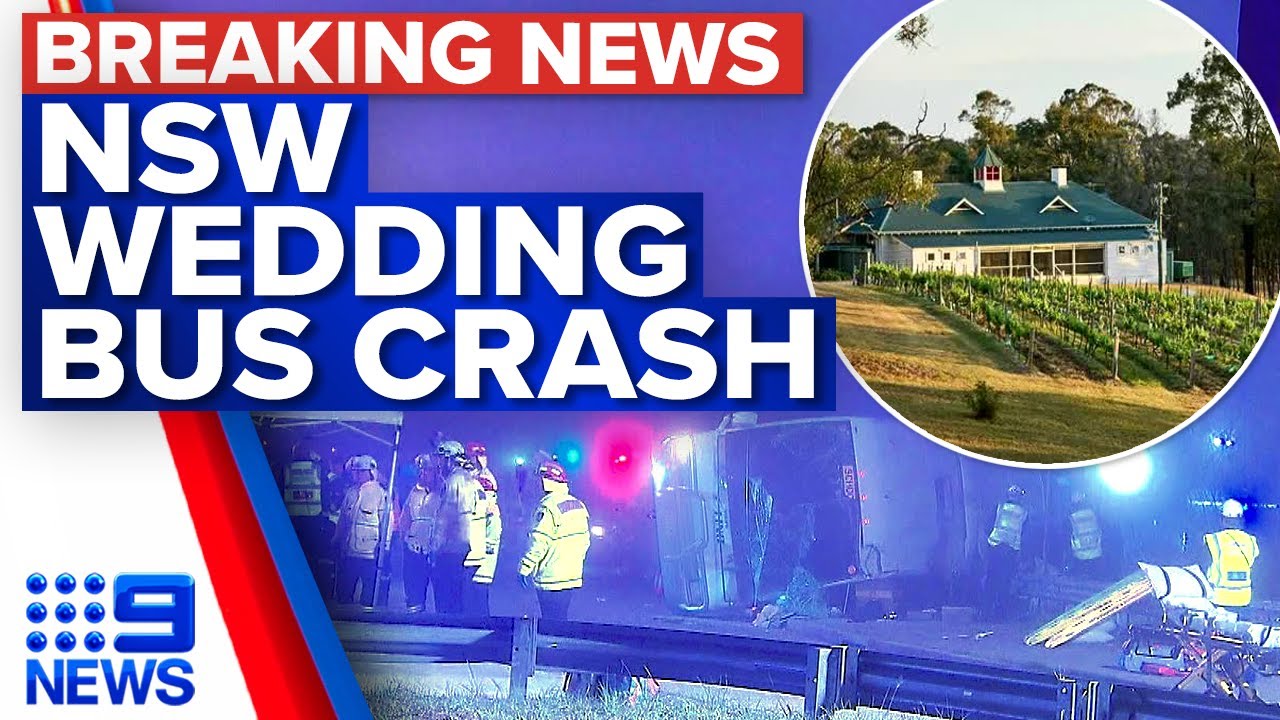 Ten people killed in Hunter Valley bus crash | 9 News Australia