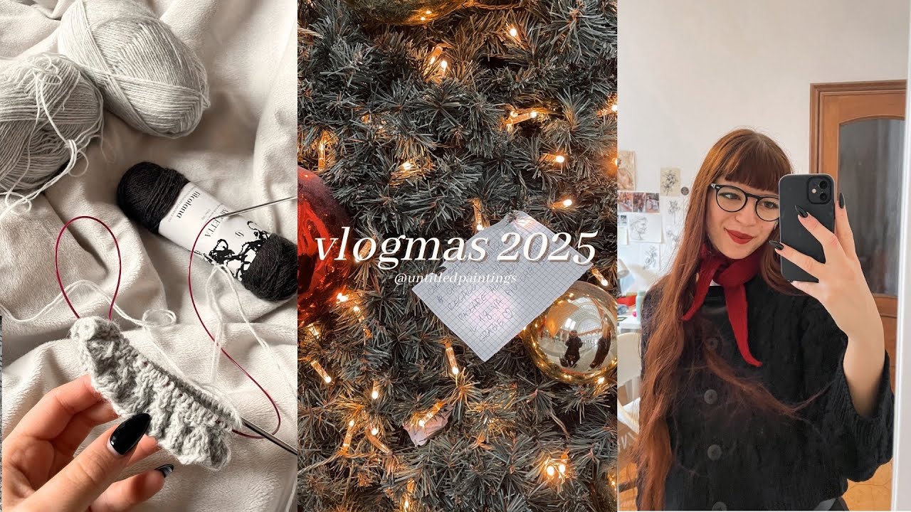 Длинные декабрьские выходные, шарф Алекса, праздничное настроение 🎄 | Влогмас 2025
