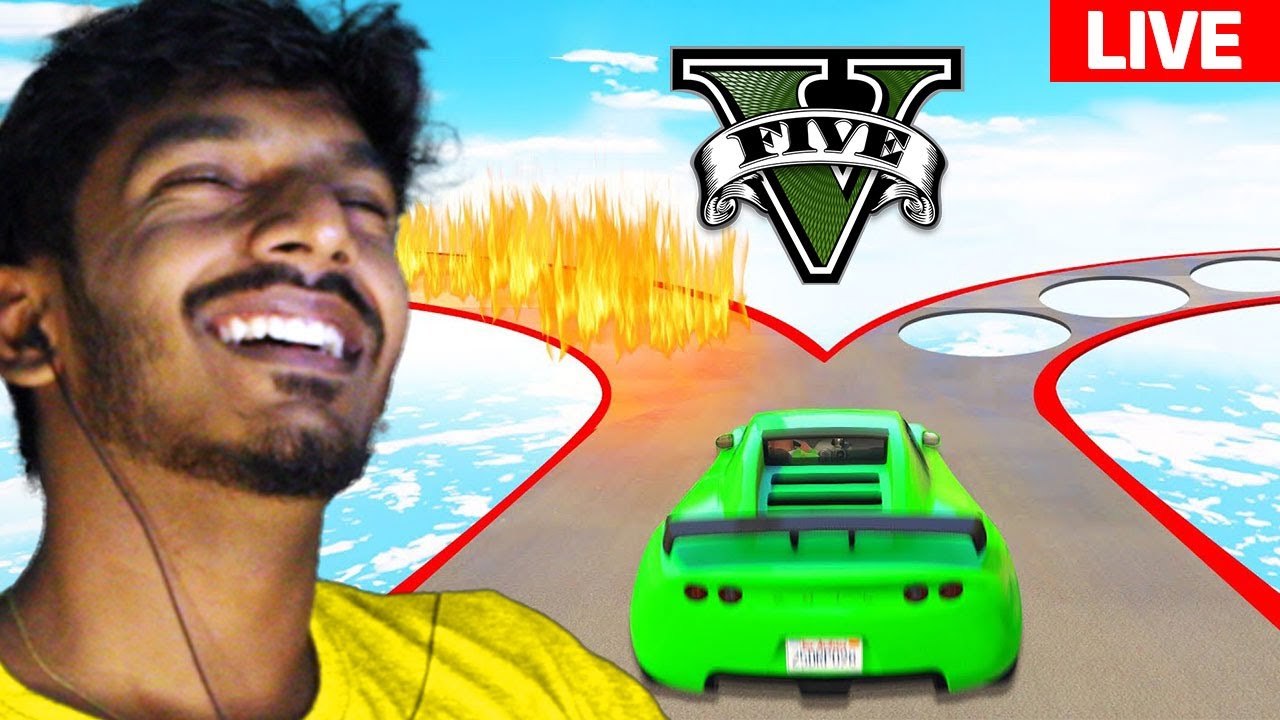 WORLD's Hardest STUNT RACE 🫨💥 GTA 5 Tamil LIVE