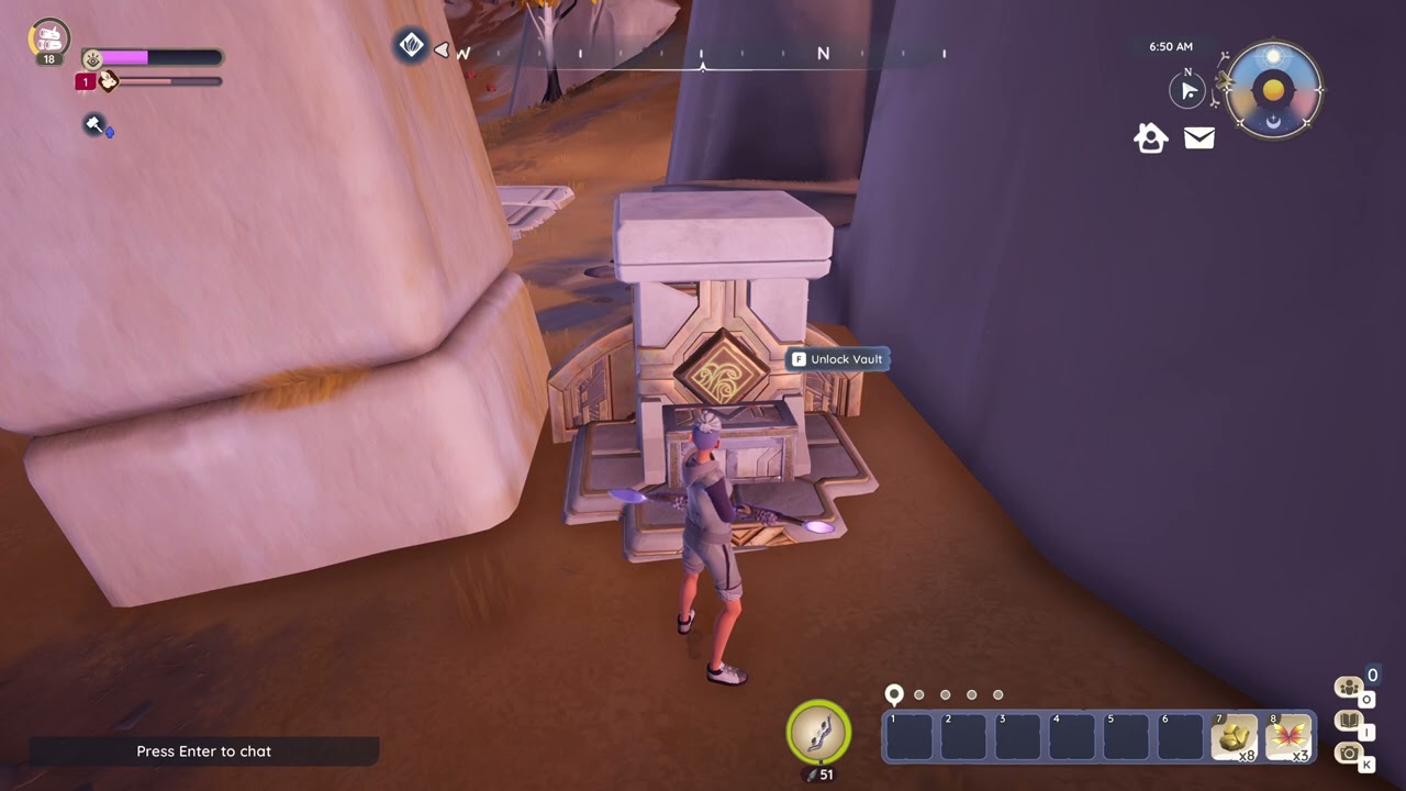 Royal Wisteria Treasure Location @ Royal Highlands, Palia