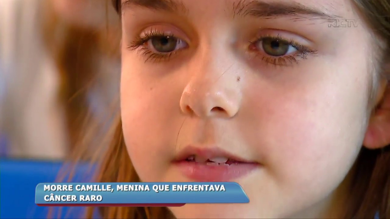 Morre a menina Camille de Navegantes que enfrentava um câncer raro
