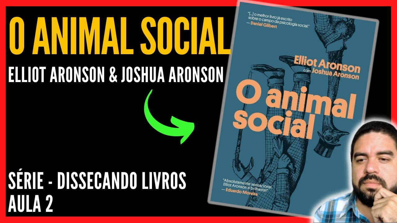 #2 O ANIMAL SOCIAL (Elliot Aronson e Joshua Aronson) - CAP 1 - Parte 2 [Série Dissecando Livros]