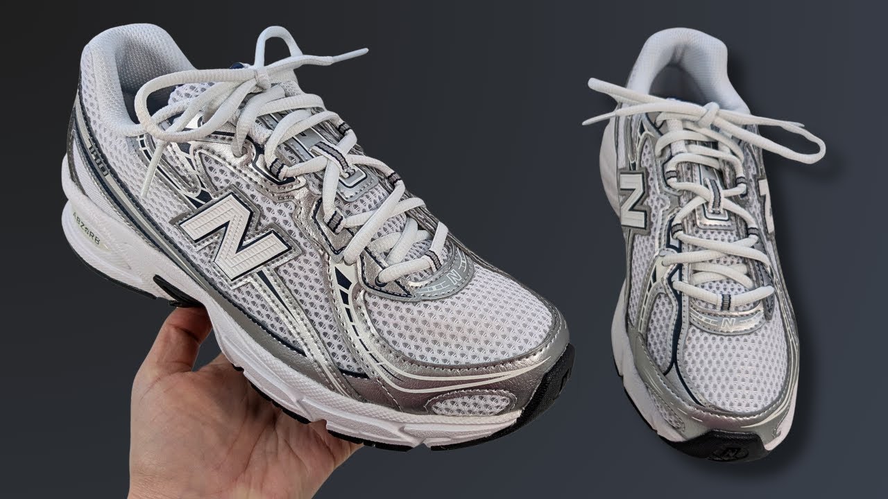 HOW TO LACE NEW BALANCE 740 (STANDARD WAY)