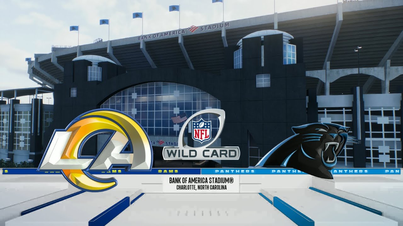 Madden 26 - (5) Los Angeles Rams @ (4) Carolina Panthers - Wild Card Round