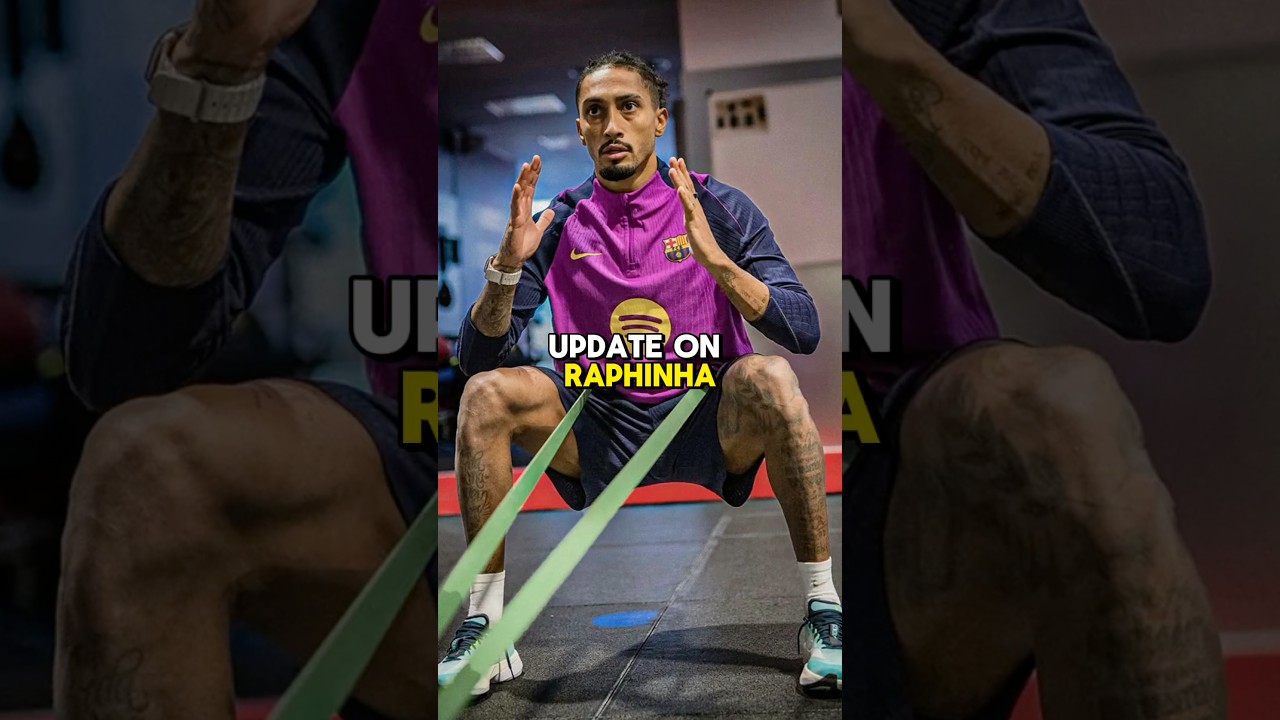 Good Injury News on Raphinha and Fermin🔥💙❤️ #barcelona #fcbarcelona #shorts #youtubeshorts