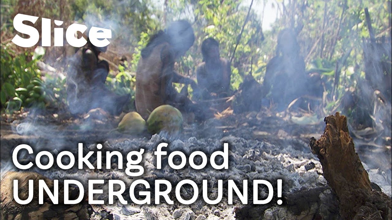 Brazil: the incredible underground oven of the Kayapo tribe! | SLICE