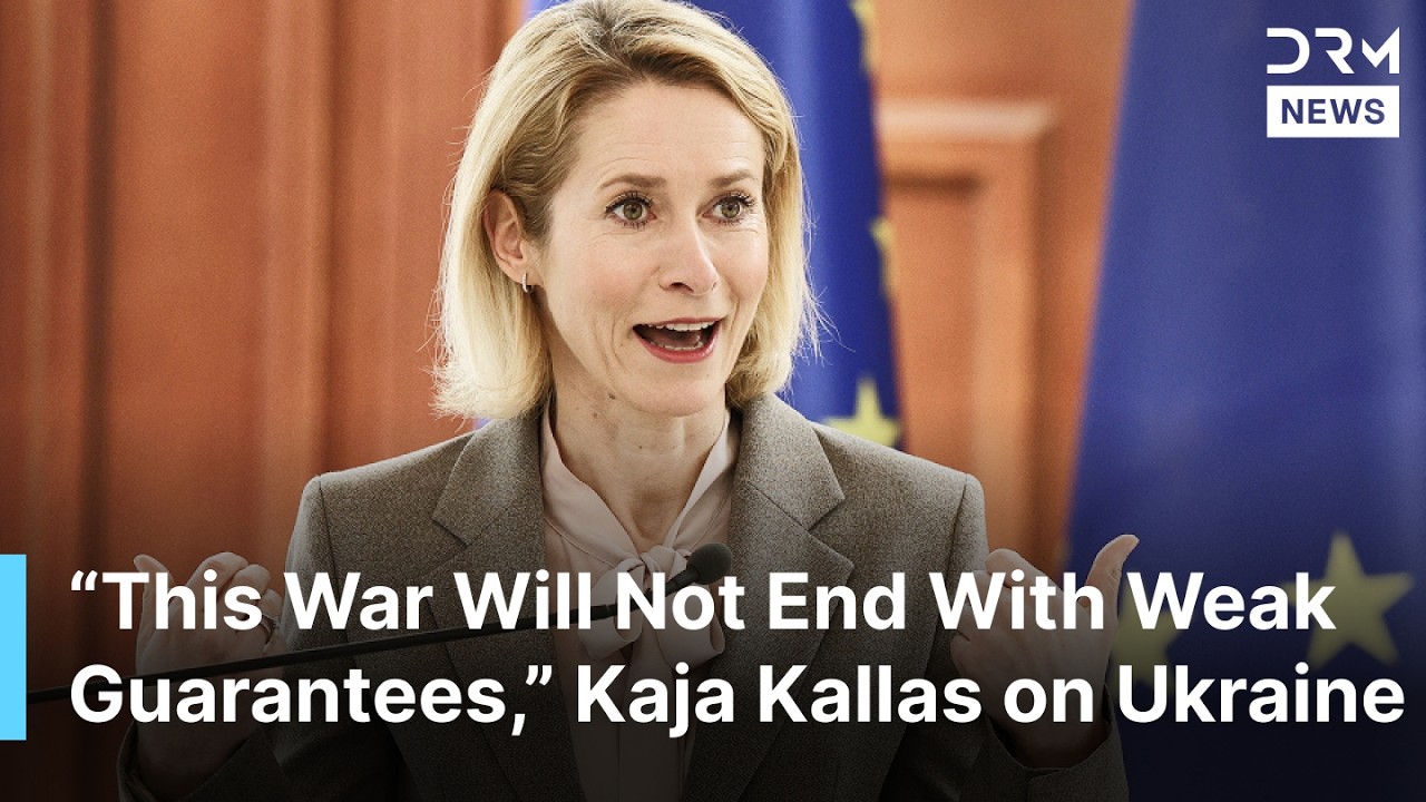 Kaja Kallas Warns Russia Over Ukraine Peace Talks, Talks Military Aid and EU Burden Sharing | AC1N