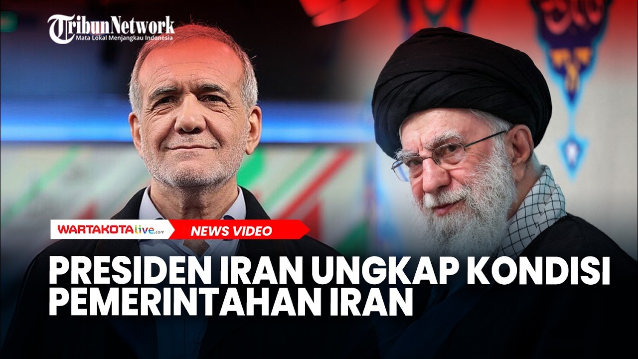 Presiden Iran Ungkap Kondisi Pemerintahan Iran Usai Kematian Ali Khamenei
