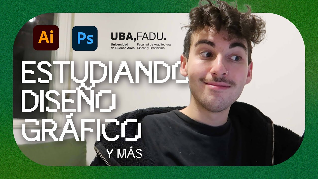 UNA SEMANA CONMIGO estudiando DISEÑO GRÁFICO (FADU, UBA) y trabajando como CREATIVO PUBLICITARIO