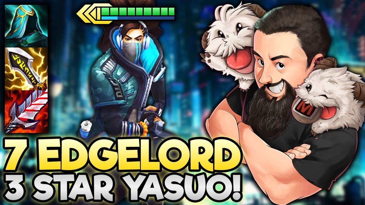 7 Edgelord - 100+ Stacks Yasuo One-Shots!! | TFT Remix Rumble | Teamfight Tactics