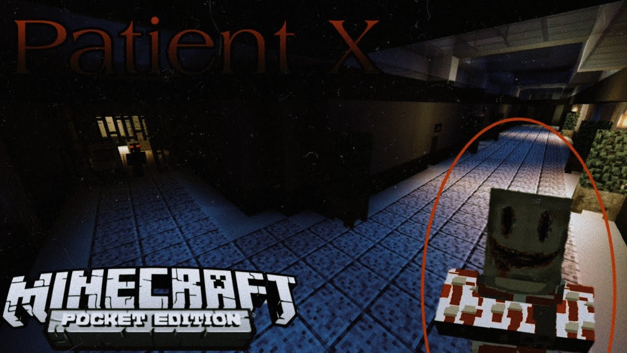 Прохождение Horror карты майнкрафт пе 1.16 [ Patient X ]