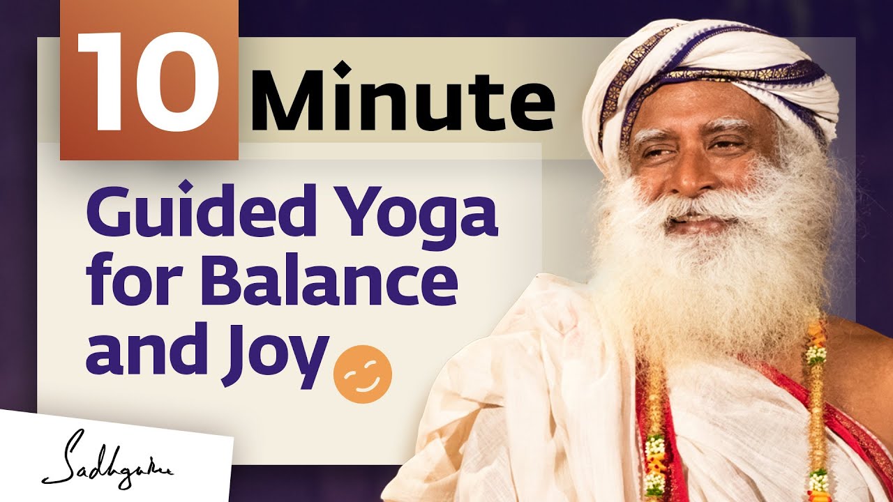 A 10-Minute Yoga for Balance and Joy