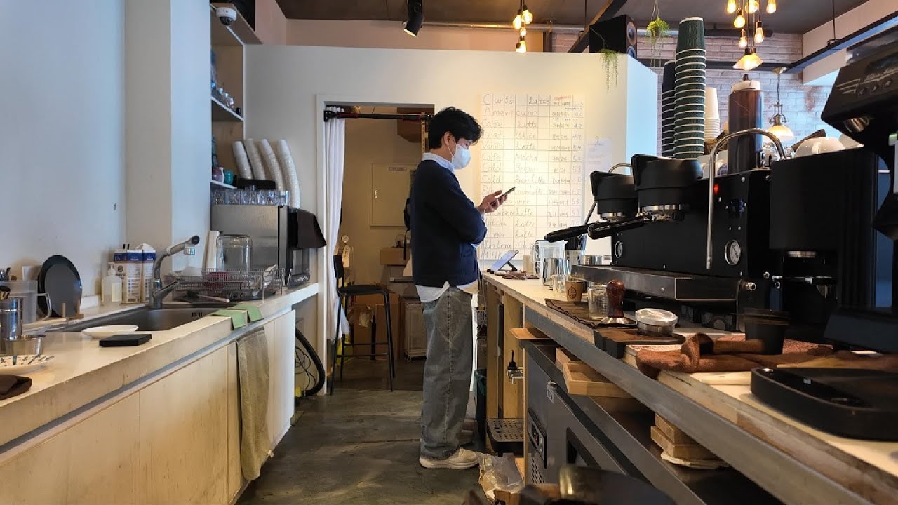 Happy New Year! 새해 첫 점심시간 cafe vlog