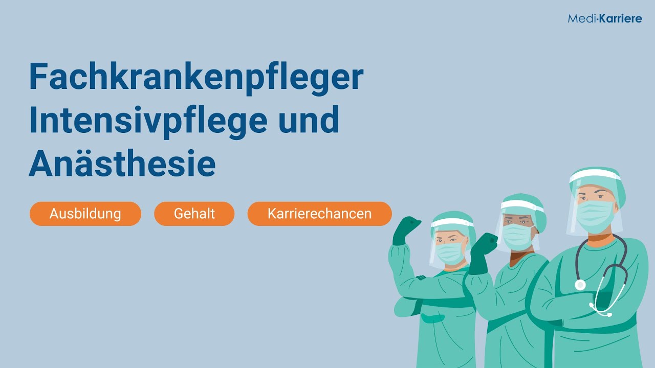 Fachkrankenpfleger f&uuml;r Intensivpflege und An&auml;sthesie &ndash; Weiterbildung, Aufgaben und Karriere